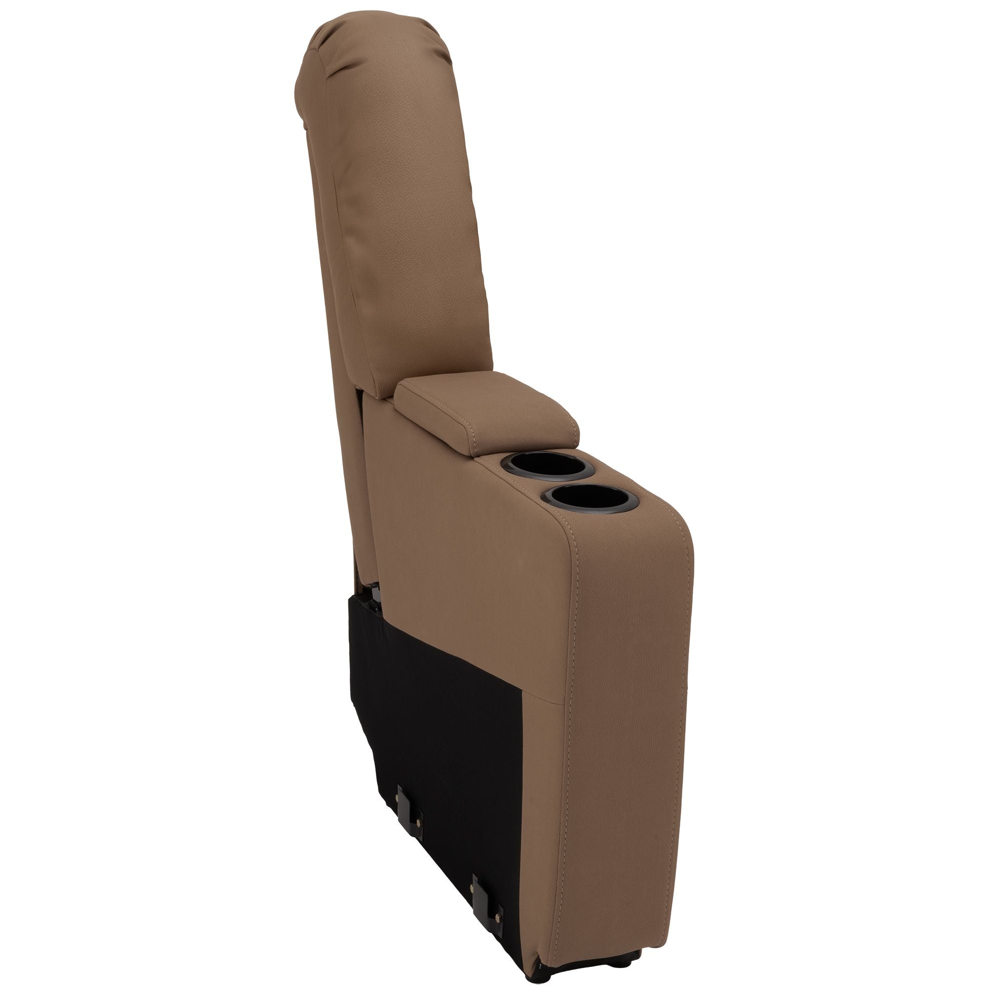 RV Sofa 6" Center Console with Cupholders and Storage