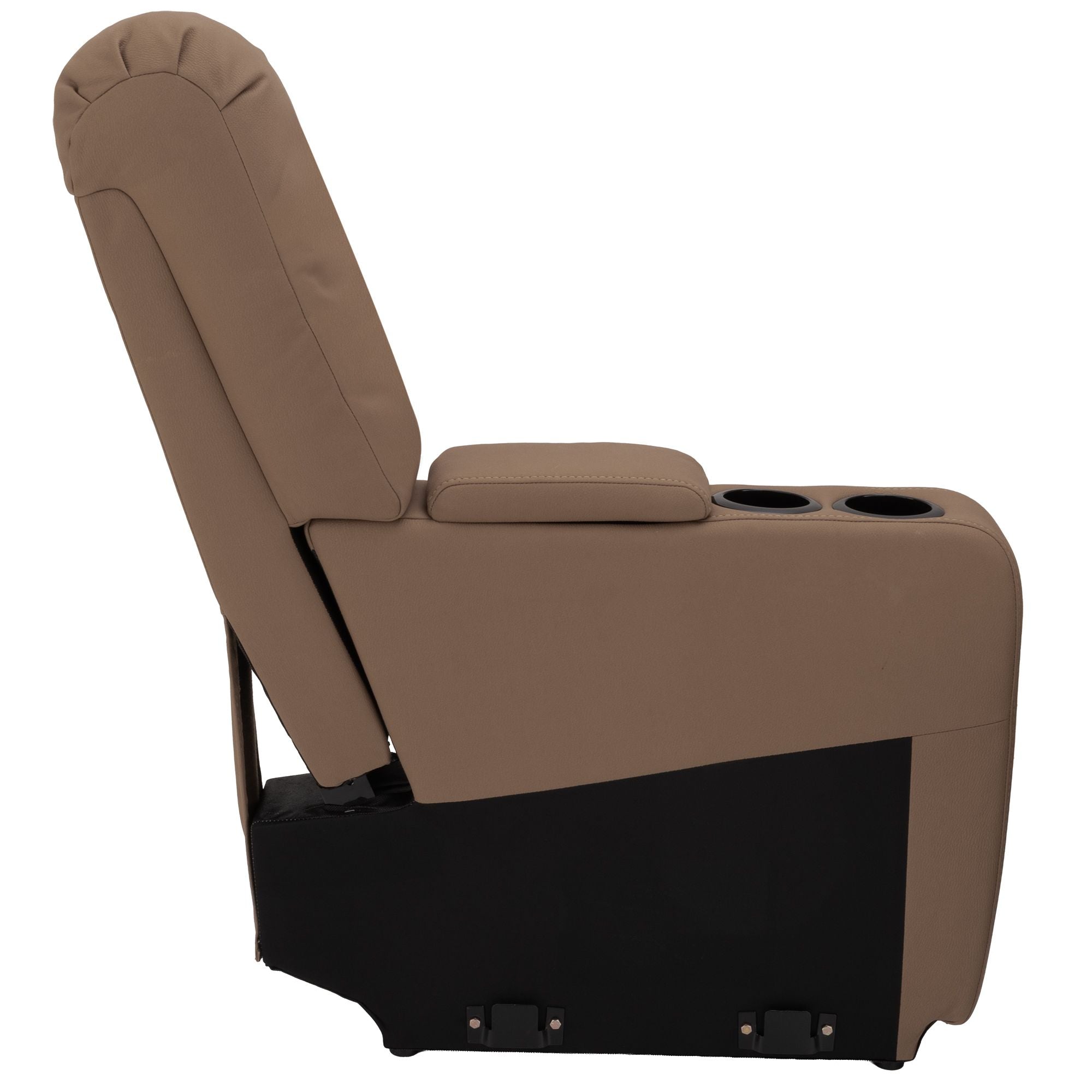 RV Sofa 6" Center Console with Cupholders and Storage