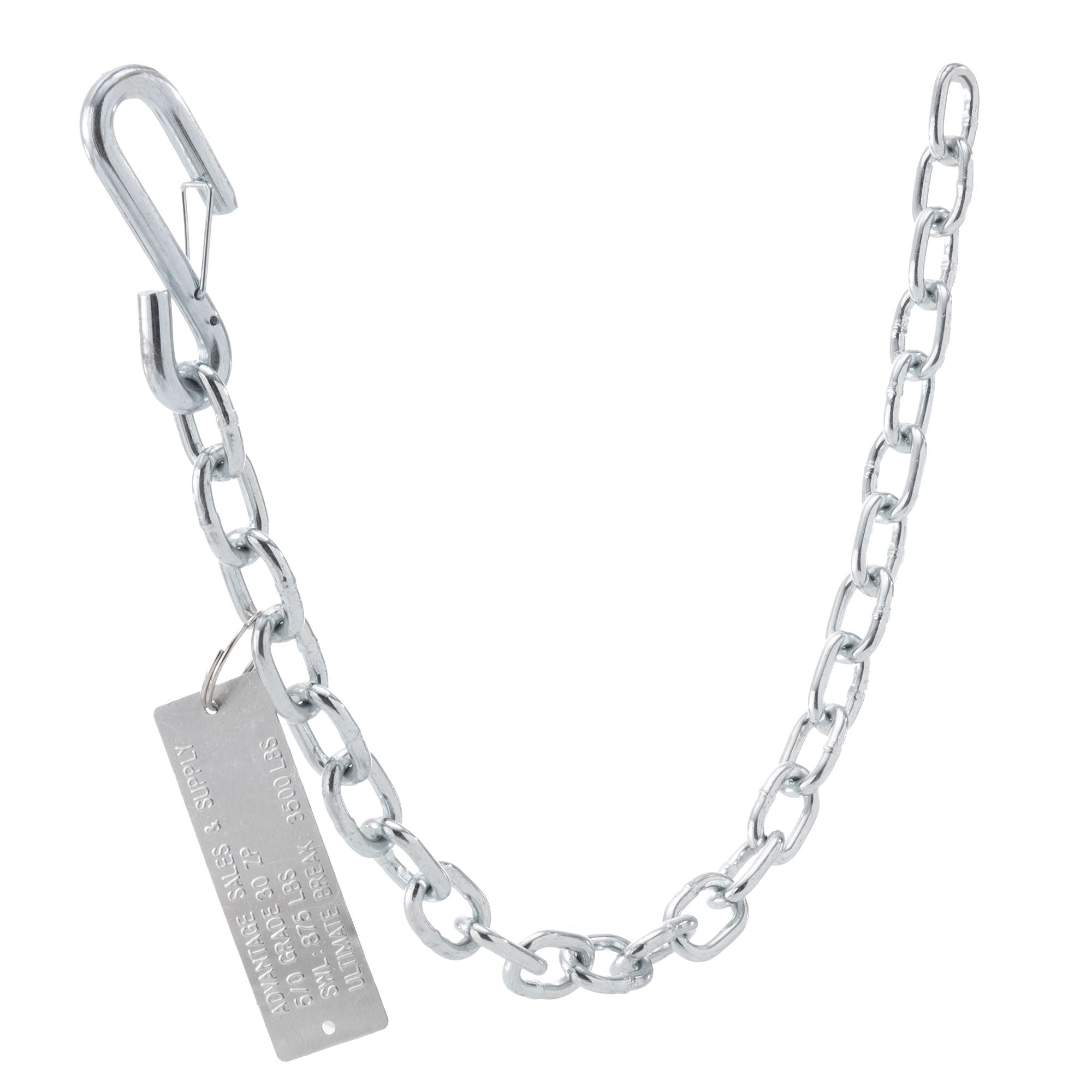 Trailer Safety Chain 30-inch | 2 pack | 3,500 lbs.
