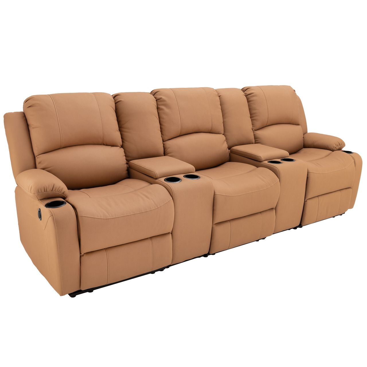 RV Wall Hugger Sofa 105" Powered Reclining Theater Seats