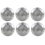 2" RV Light Clear/Amber Round Surface Mount