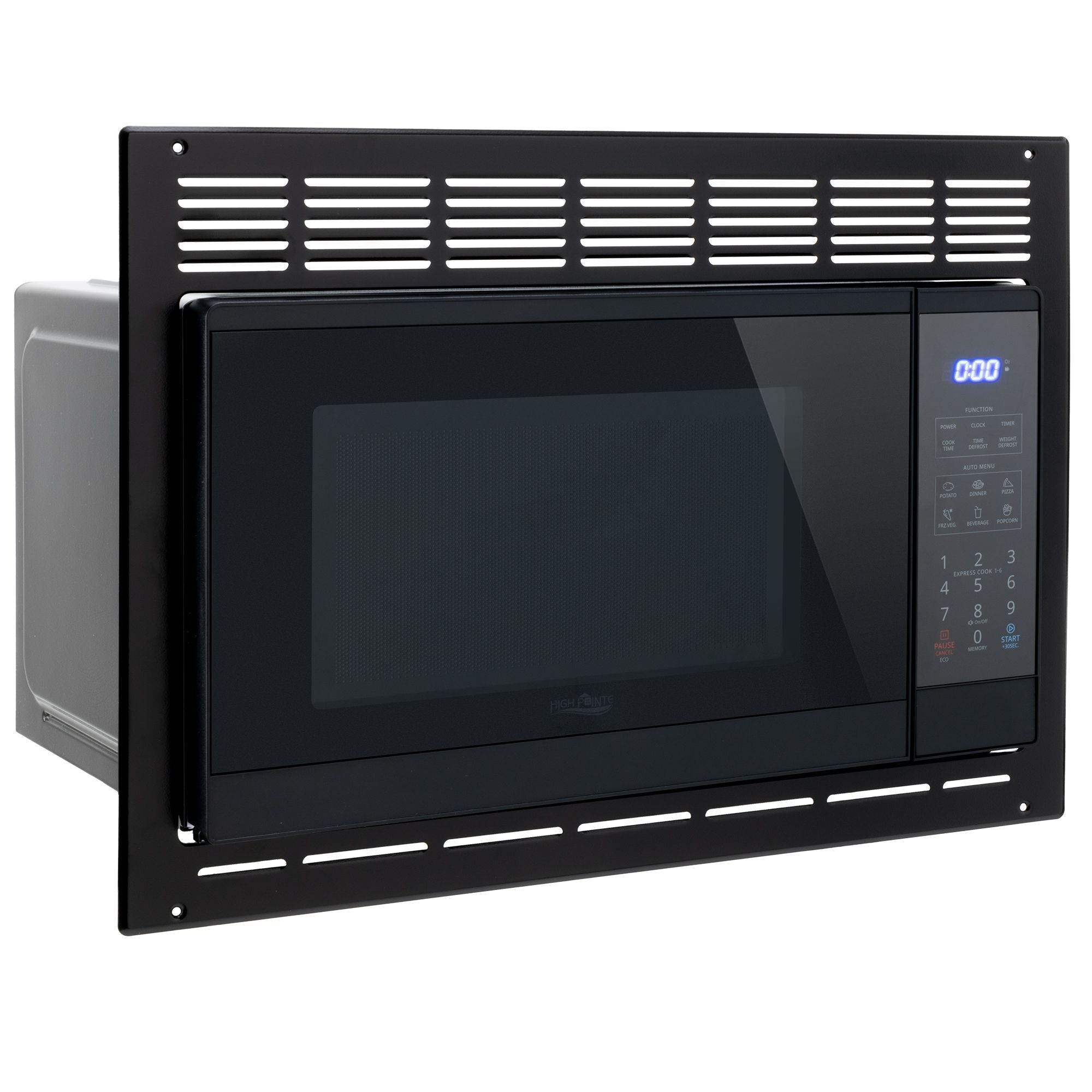 High Pointe RV Microwave 0.9 CF | Black