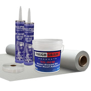 RV Roof Sealant Kit | 9'6" PVC Membrane & White Sealant