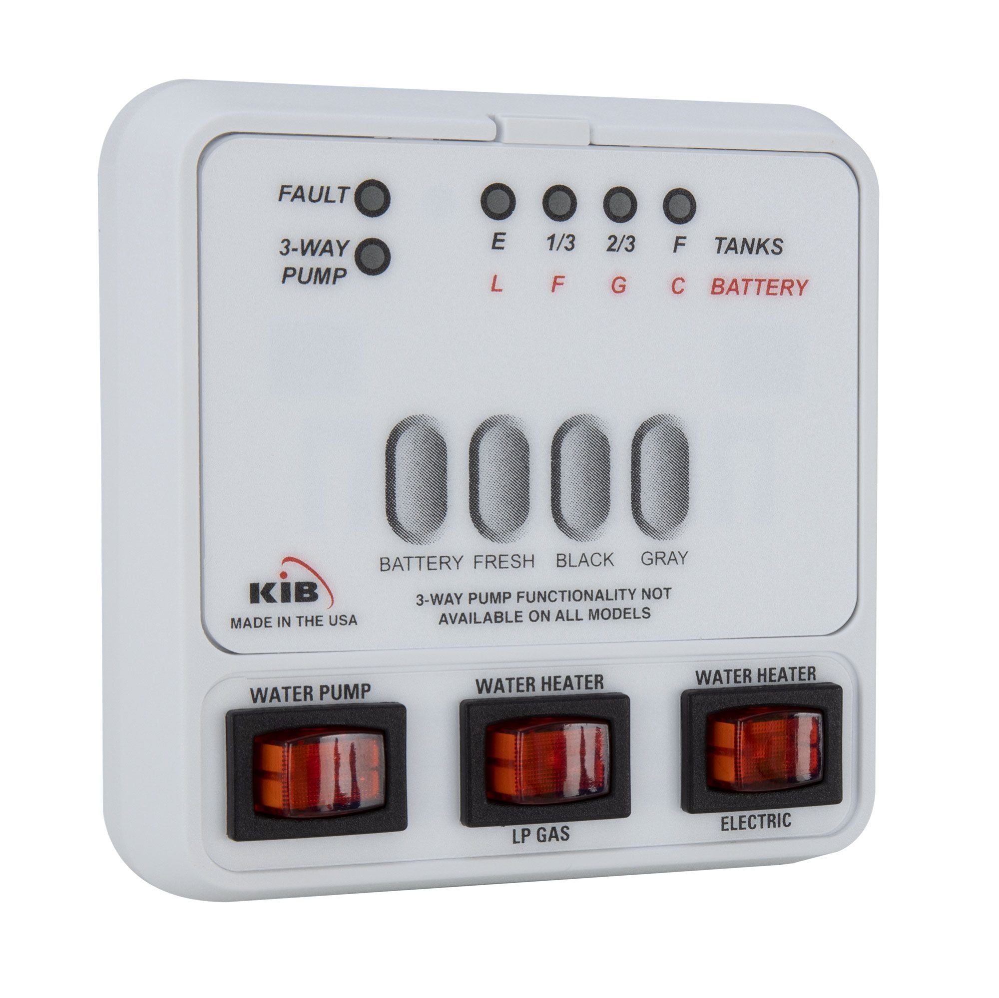 RV KIB Tank Sensor Monitor Panel M23