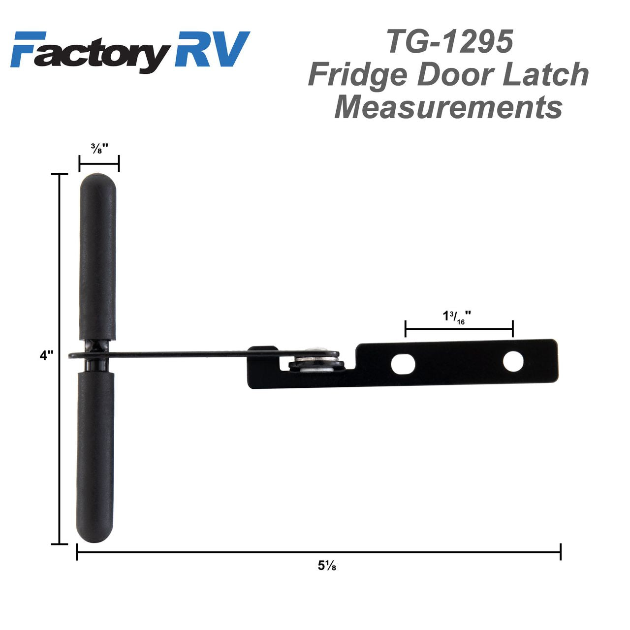 RV Door Latch for Refrigerator  | Travel Lock