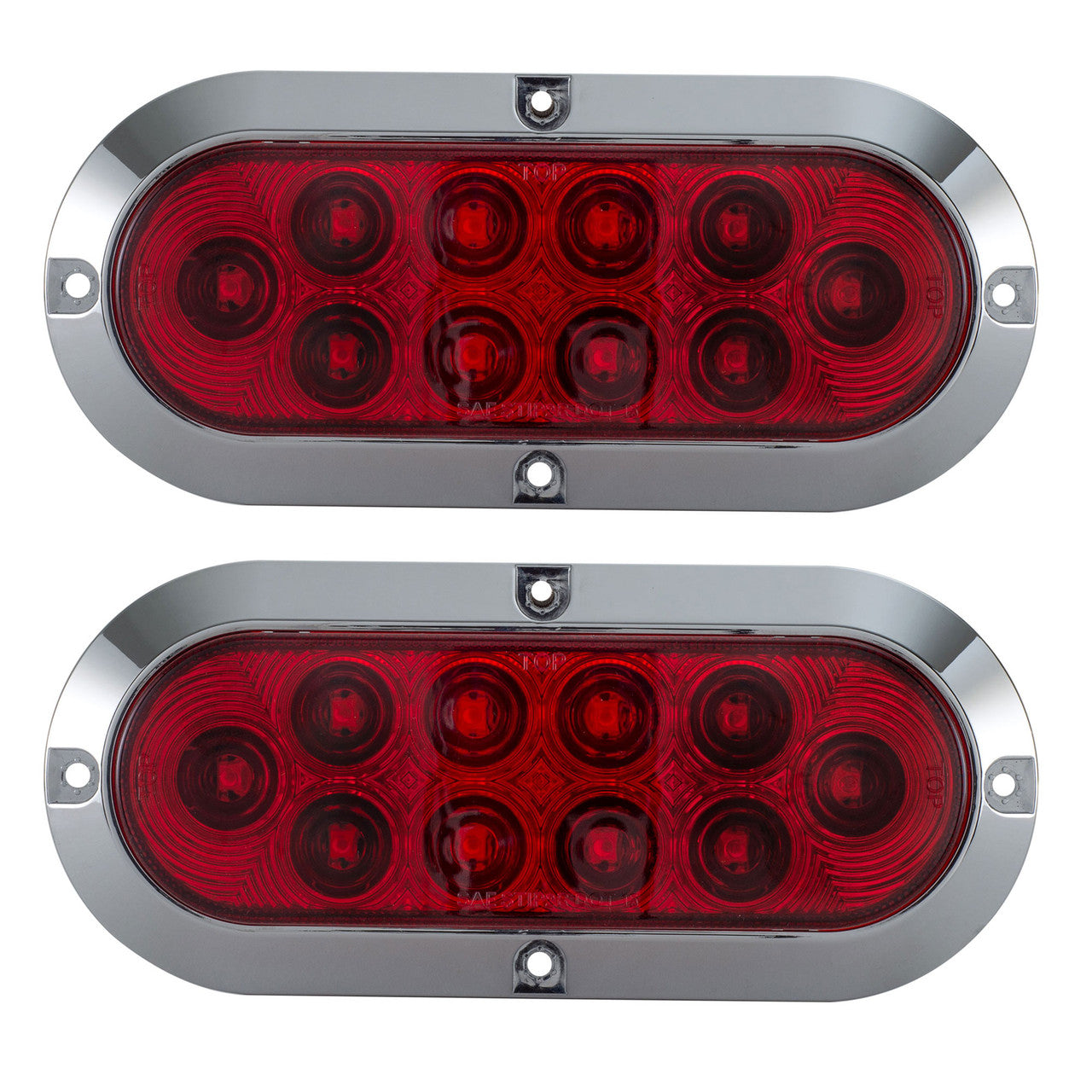 RV Surface Mount Lights | 6" Oval LEDs | Exterior Lighting Improves Visibility & Safety