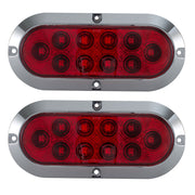 RV Surface Mount Lights | 6" Oval LEDs | Exterior Lighting Improves Visibility & Safety