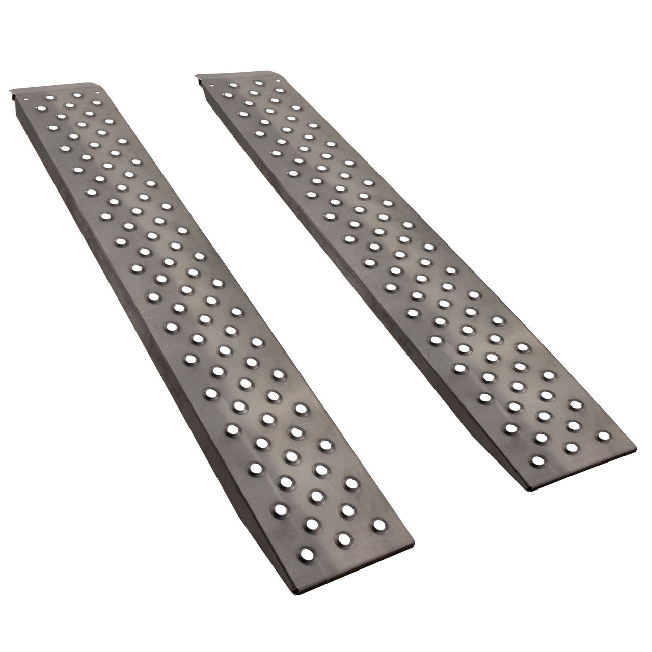 Trailer Ramps with Mounting Bracket | 10ga Steel | 72" x 12"
