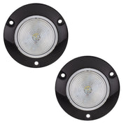 RV 2" LED Surface Mount Light | Round Clear/Clear Trailer Marker or Clearance Light | Improved Visibility & Safety