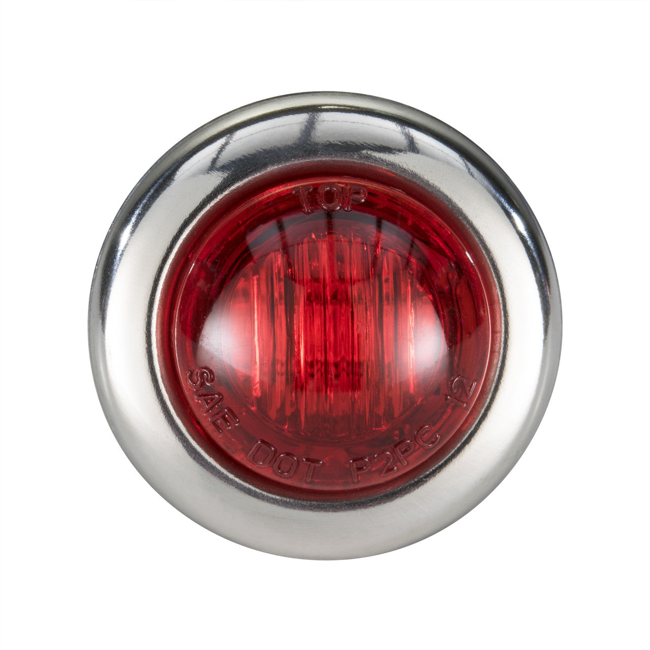 Trailer Marker Lights | ¾" LED Red Bullet Clearance