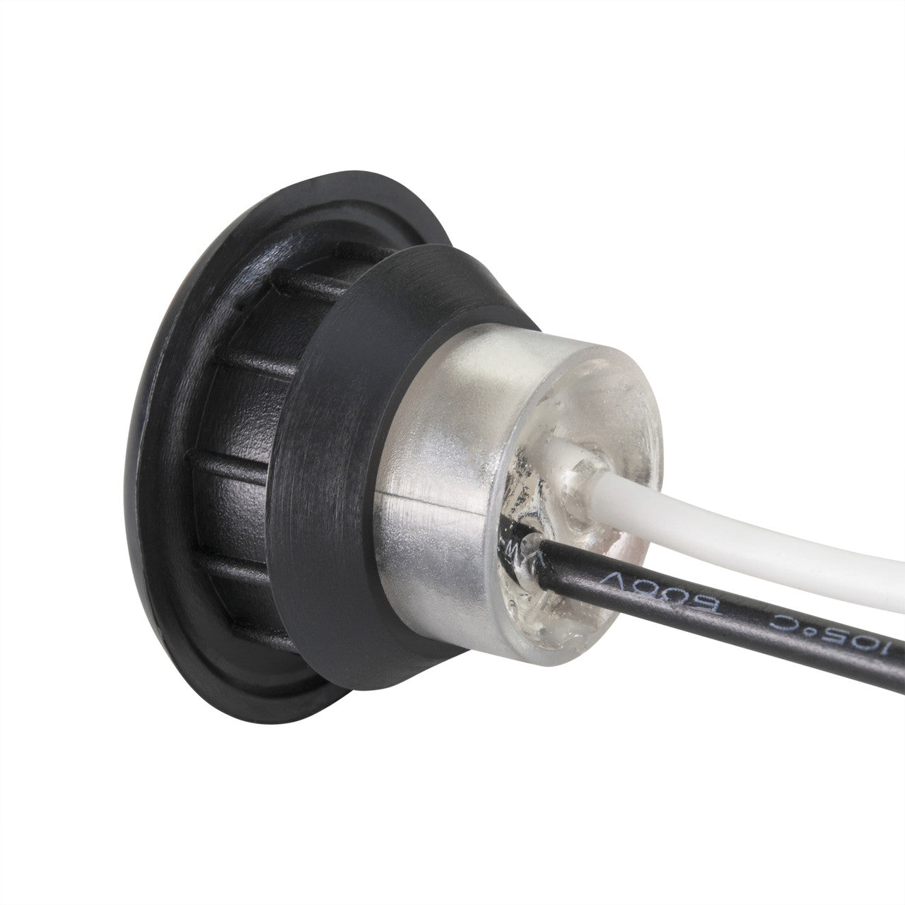Clearance Marker Trailer Lights | 3/4" LED Clear/Amber Bullet Lights | Exterior Lighting for Safety