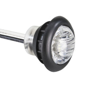 Clearance Marker Trailer Lights | 3/4" LED Clear/Clear Bullet Lights | Exterior Lighting for Safety
