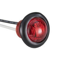 3/4" Bullet Lights | Red/Red LED | Clearance Marker | Exterior Lighting for Safety