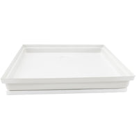 RV Shower Pan 28" x 32" x 4" Left Drain | White