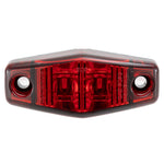 LED Light 2 Diode Red 2 ½" Surface Mount Clearance Side Marker Trailer