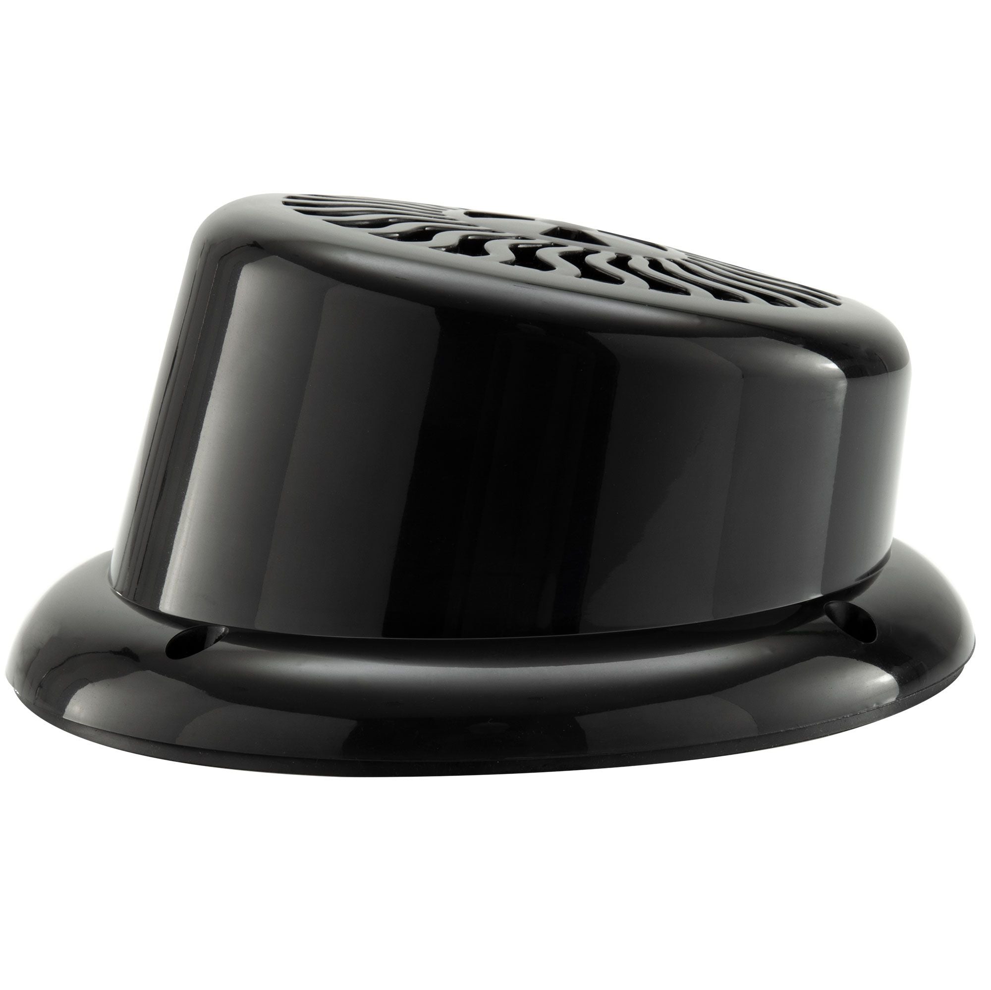 Marine Surface Mount Speaker Exterior 5.25" | Black Wavy Blue LED | Waterproof