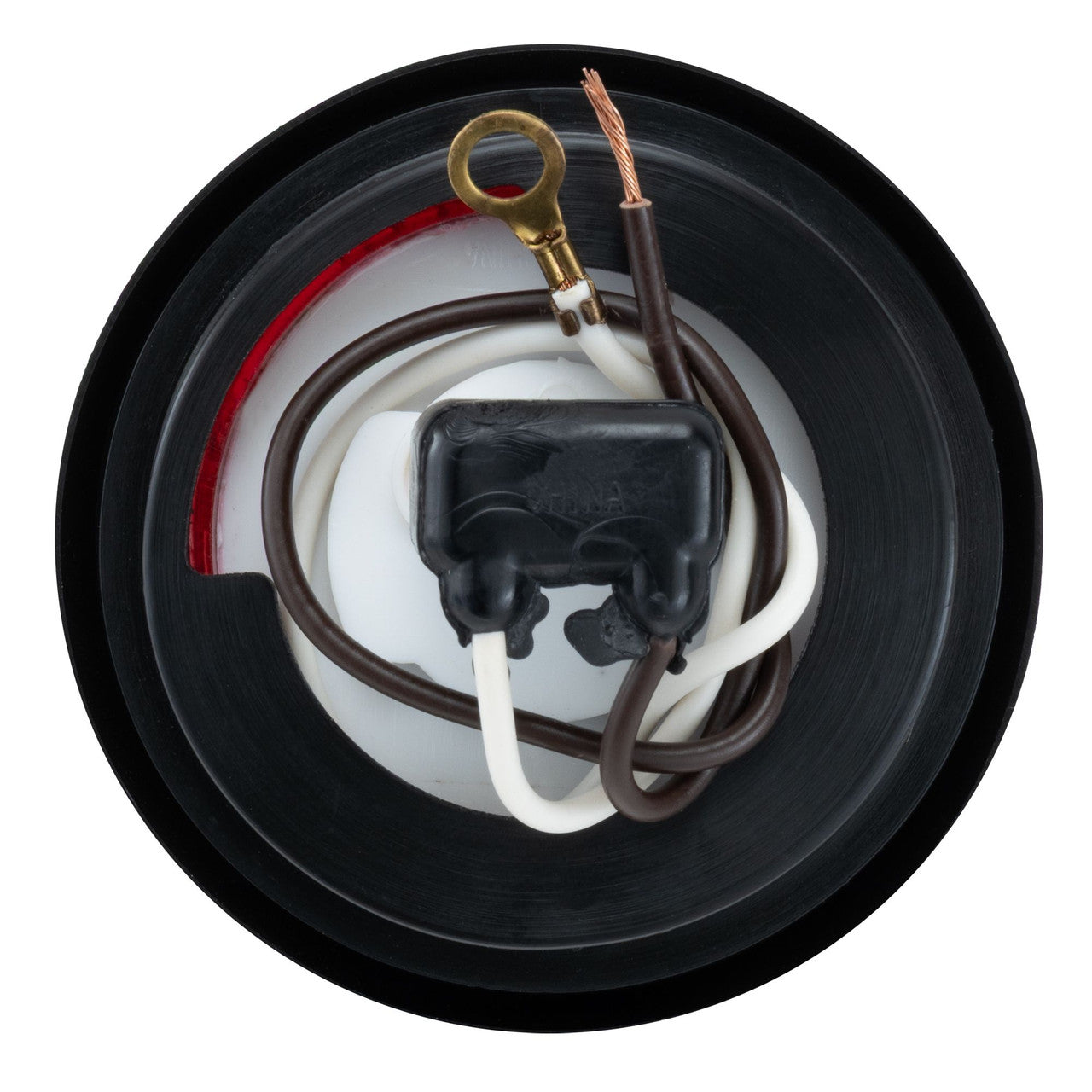 Clearance Marker Trailer Lights | 2" Red/Red Round | Exterior Identification Lights | Improves Visibility & Safety