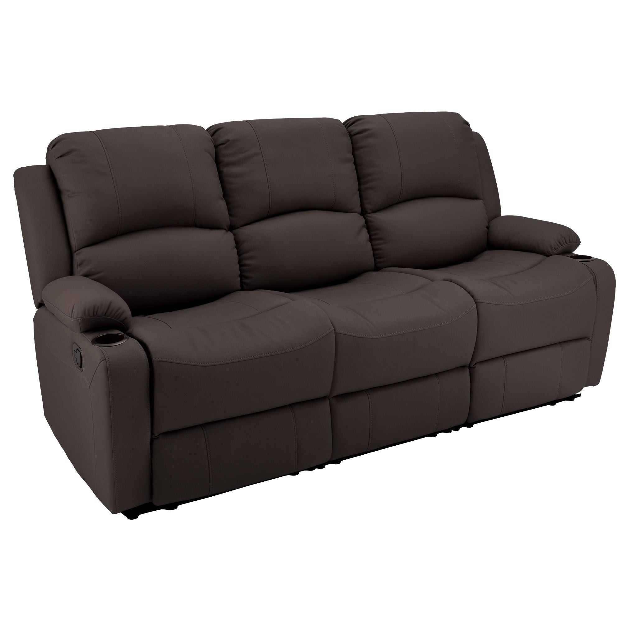 RV Wall Hugger Sofa 80" Manual Reclining Theater Seats