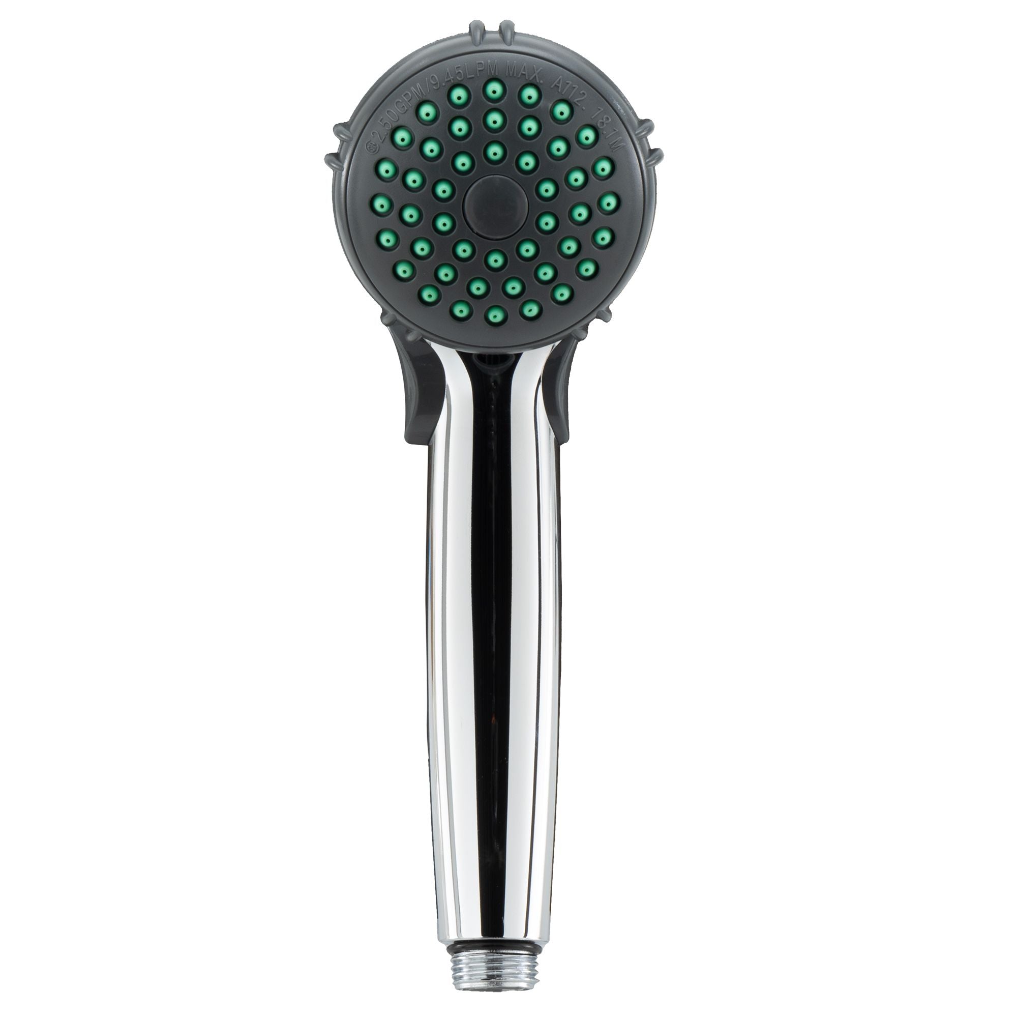 Dura Faucet RV Shower Head | Water-Saving Trickle Switch | Chrome