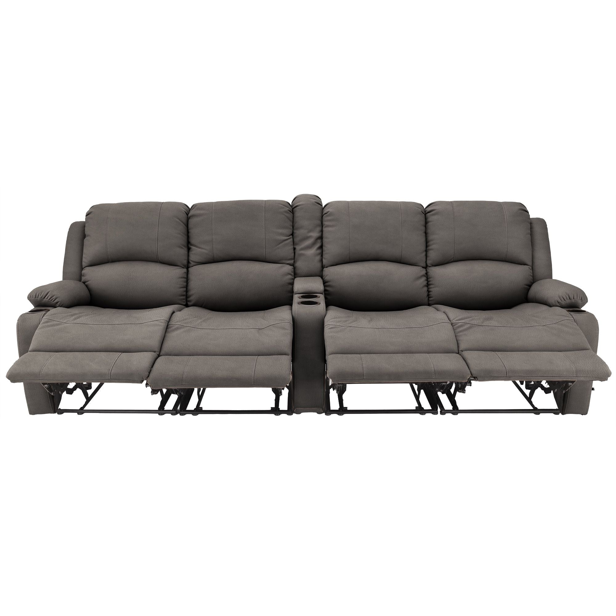 RV Wall Hugger Sofa 108" Manual Reclining Theater Seats