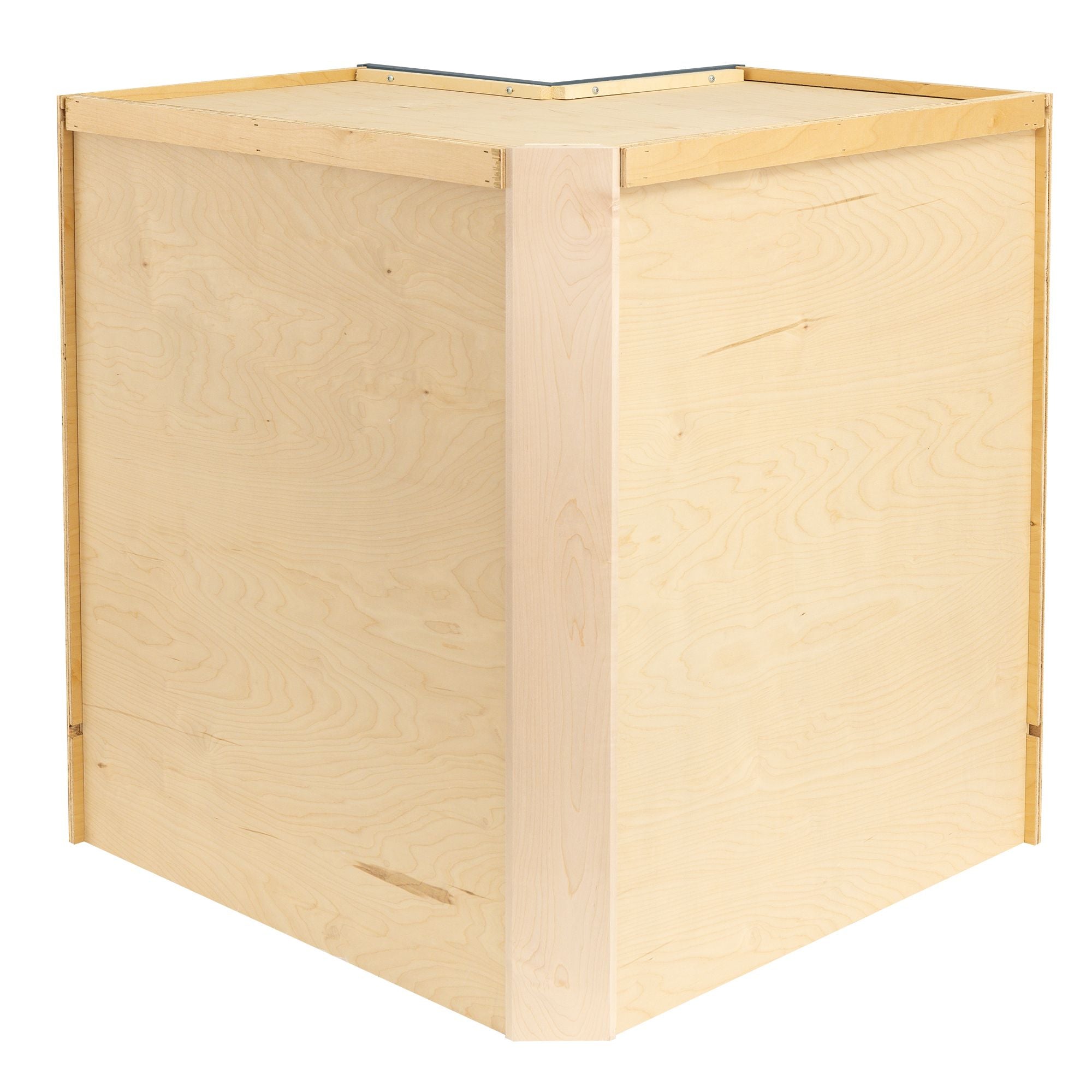 RV Lazy Susan Base Cabinet | Needlepoint Navy
