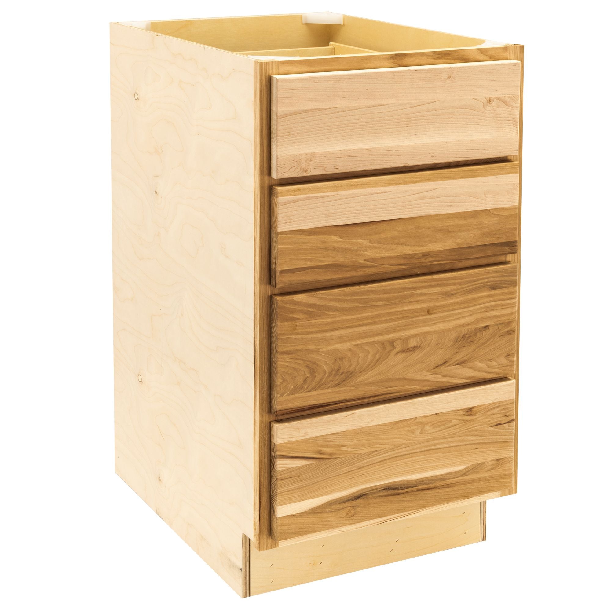 RV 4 Drawer Base Cabinet | Rustic Hickory
