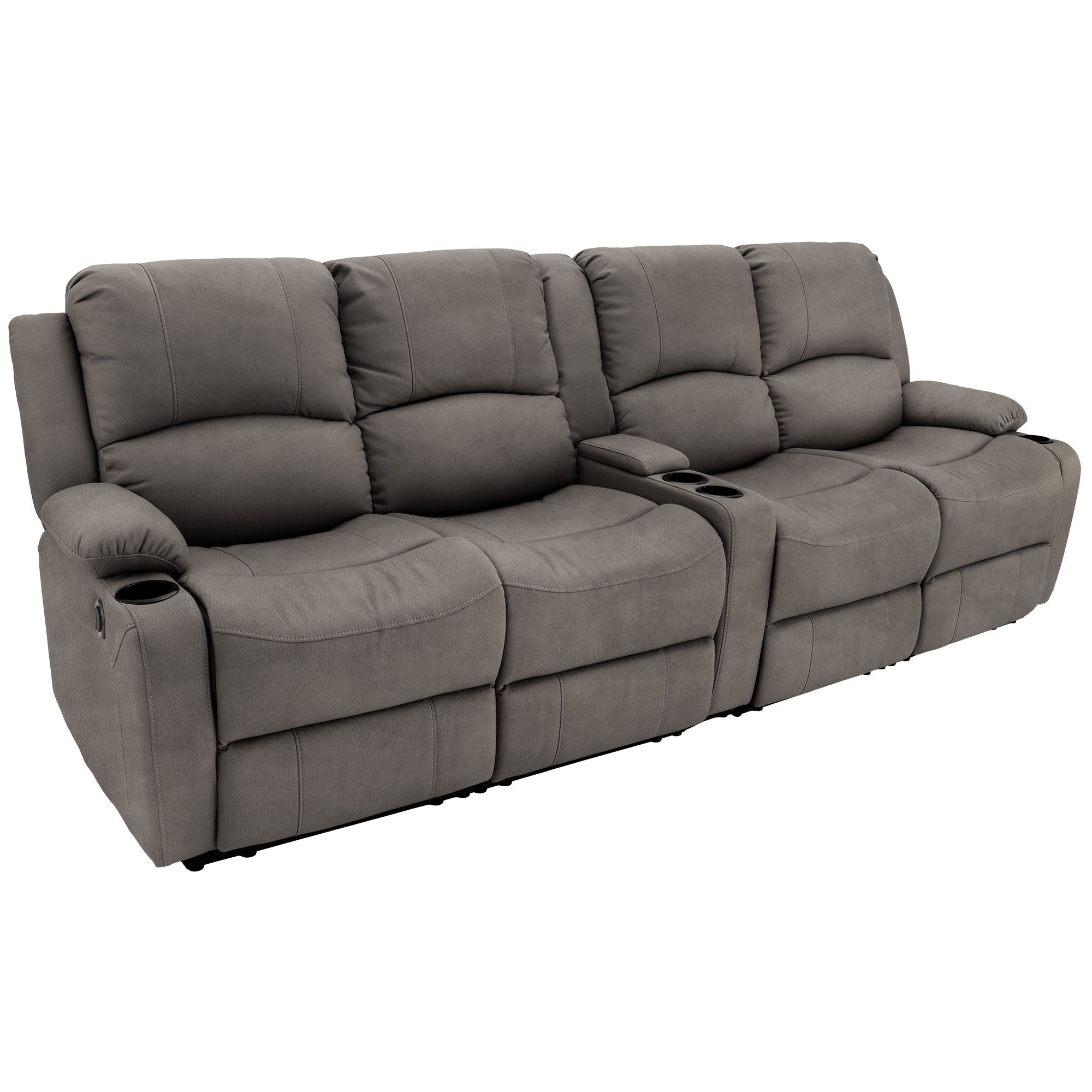 RV Wall Hugger Sofa 108" Powered Reclining Theater Seats