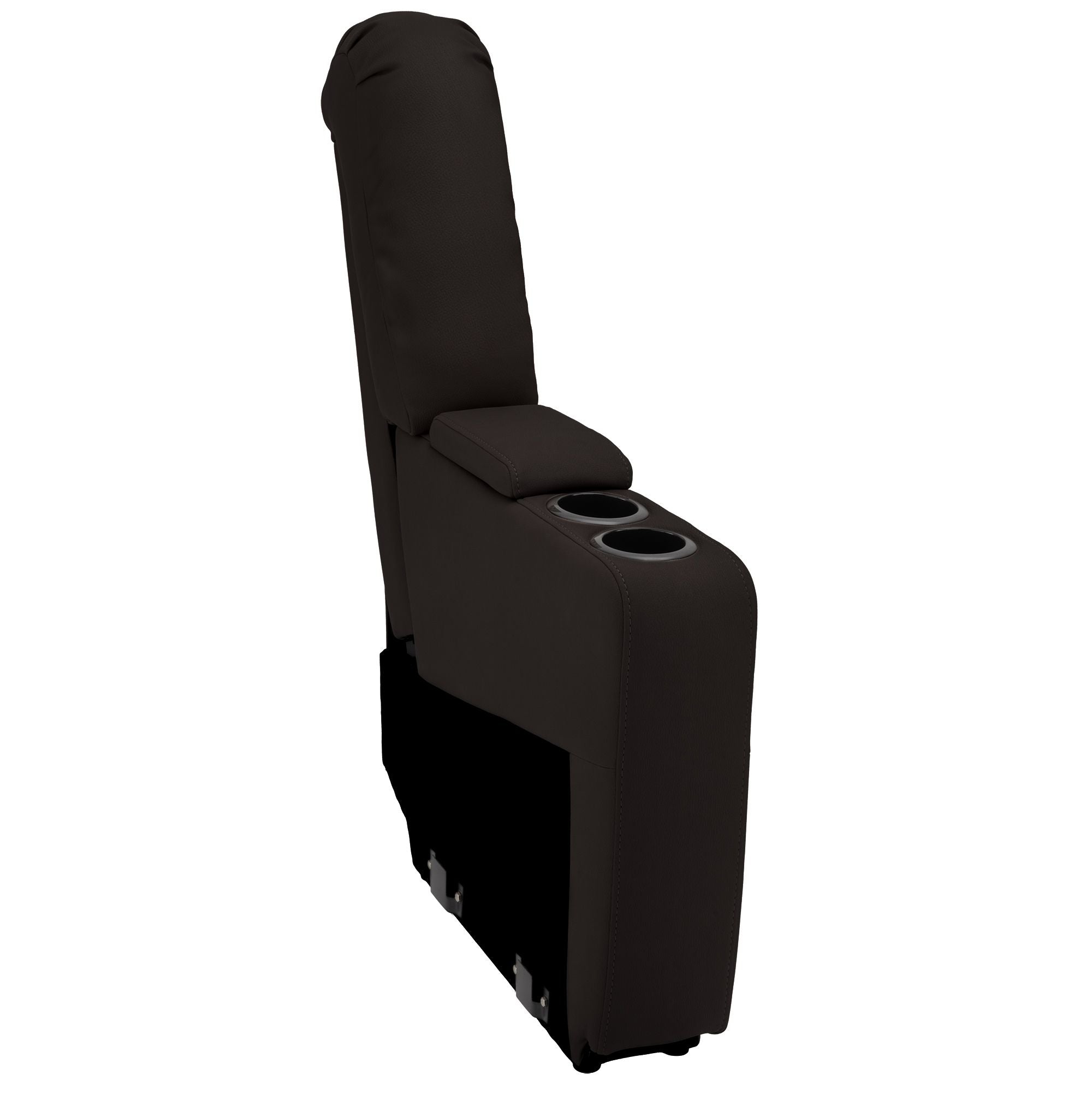 RV Sofa 6" Center Console with Cupholders and Storage