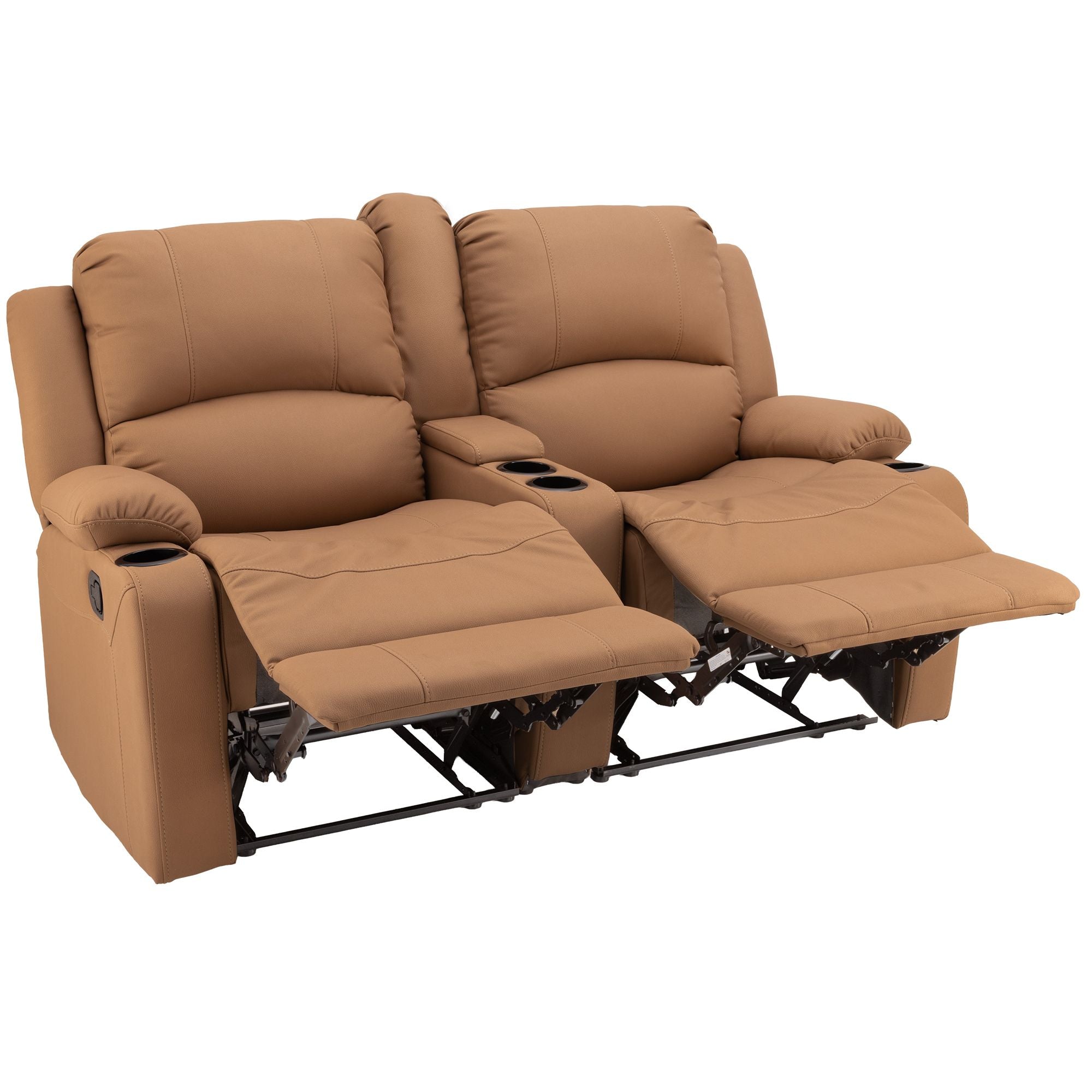 RV Wall Hugger Sofa 64" Manual Reclining Theater Seats
