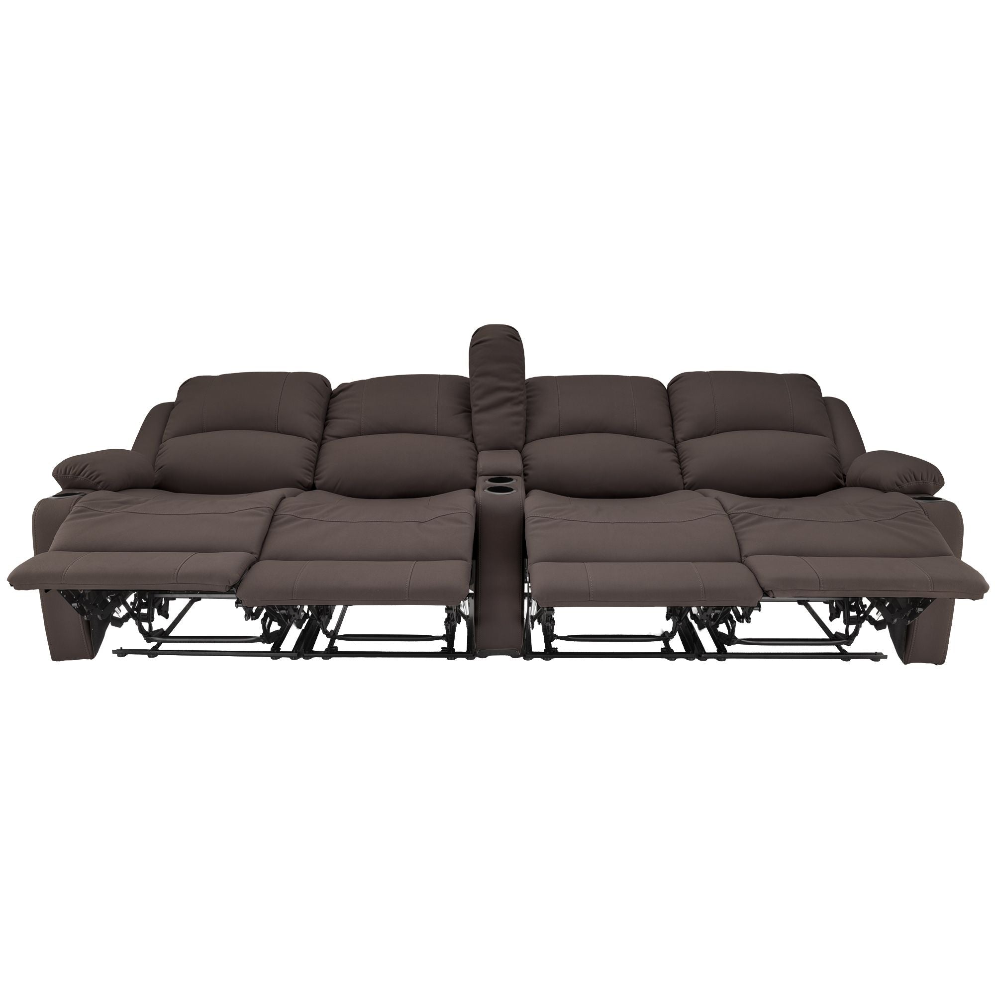 RV Wall Hugger Sofa 108" Powered Reclining Theater Seats