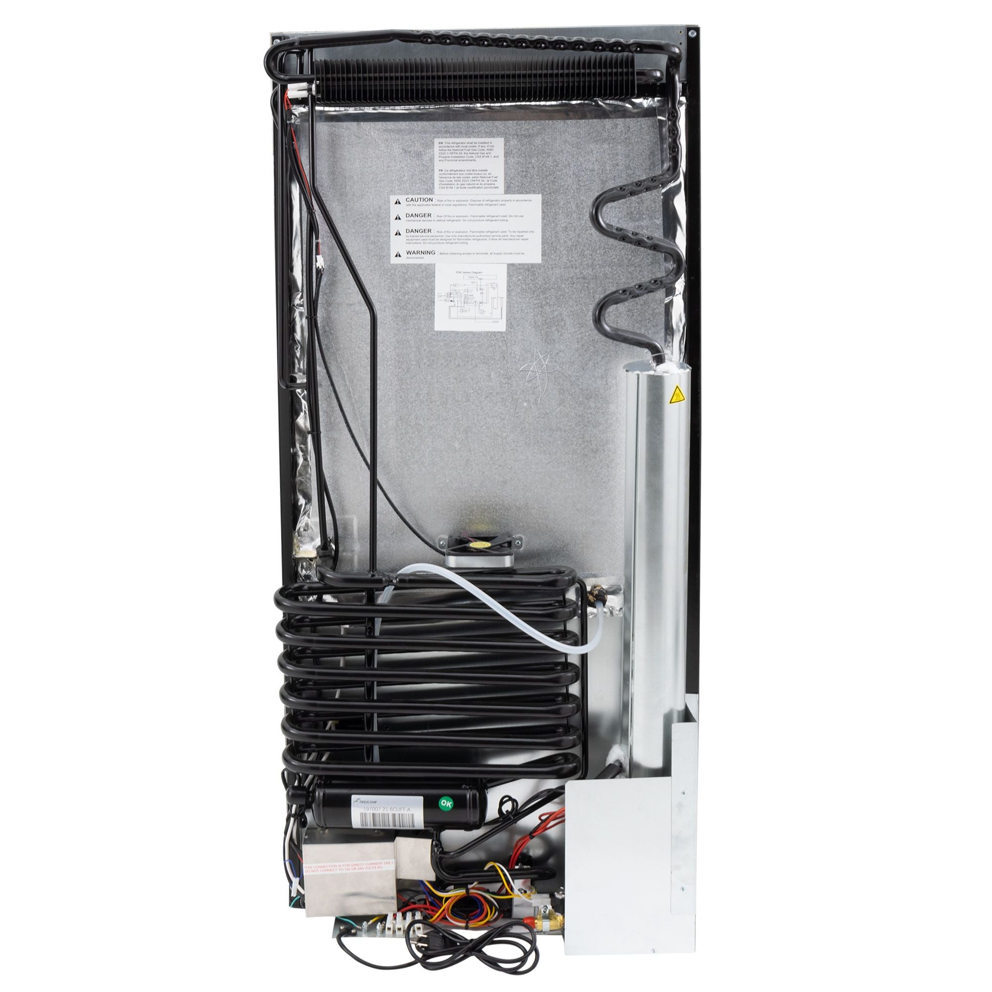 RecPro RV Refrigerator | Electric and 3-Way Gas | 6.3 Cubic Feet