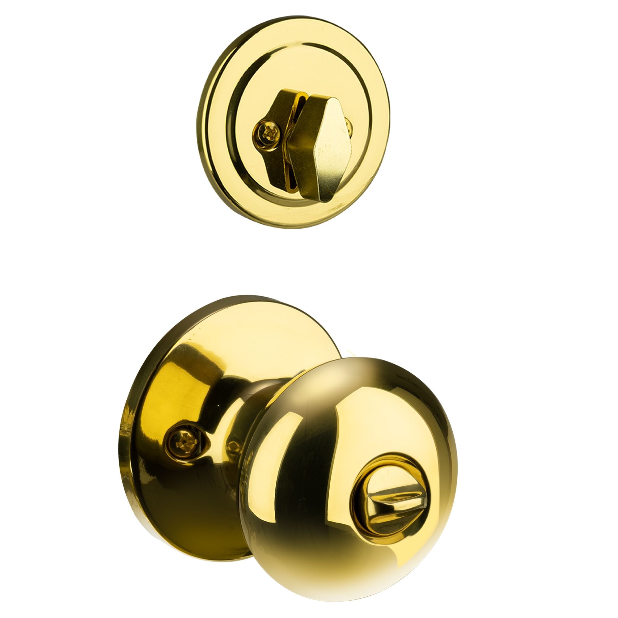 Ultra Security Entry Lock Set | Brass | P/N 85730
