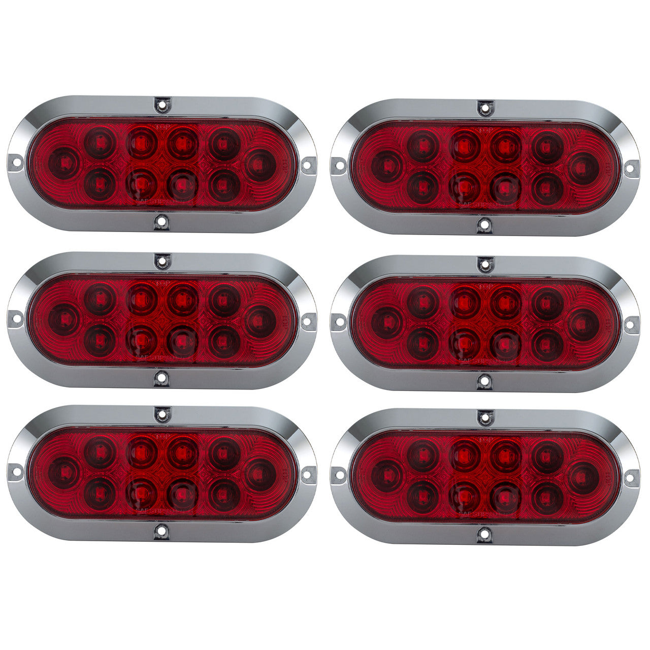RV Surface Mount Lights | 6" Oval LEDs | Exterior Lighting Improves Visibility & Safety