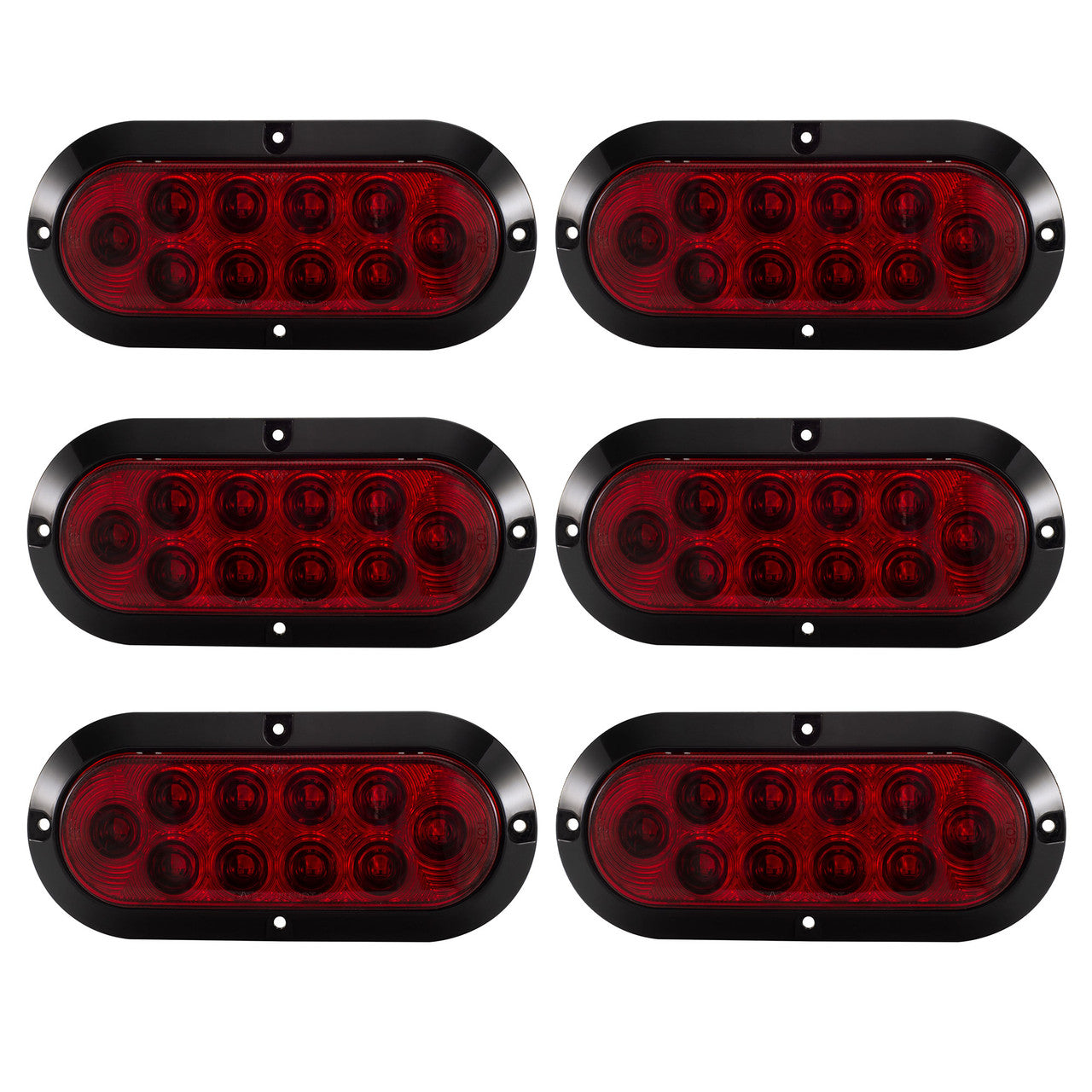RV Surface Mount Lights | 6" Oval LEDs | Exterior Lighting Improves Visibility & Safety