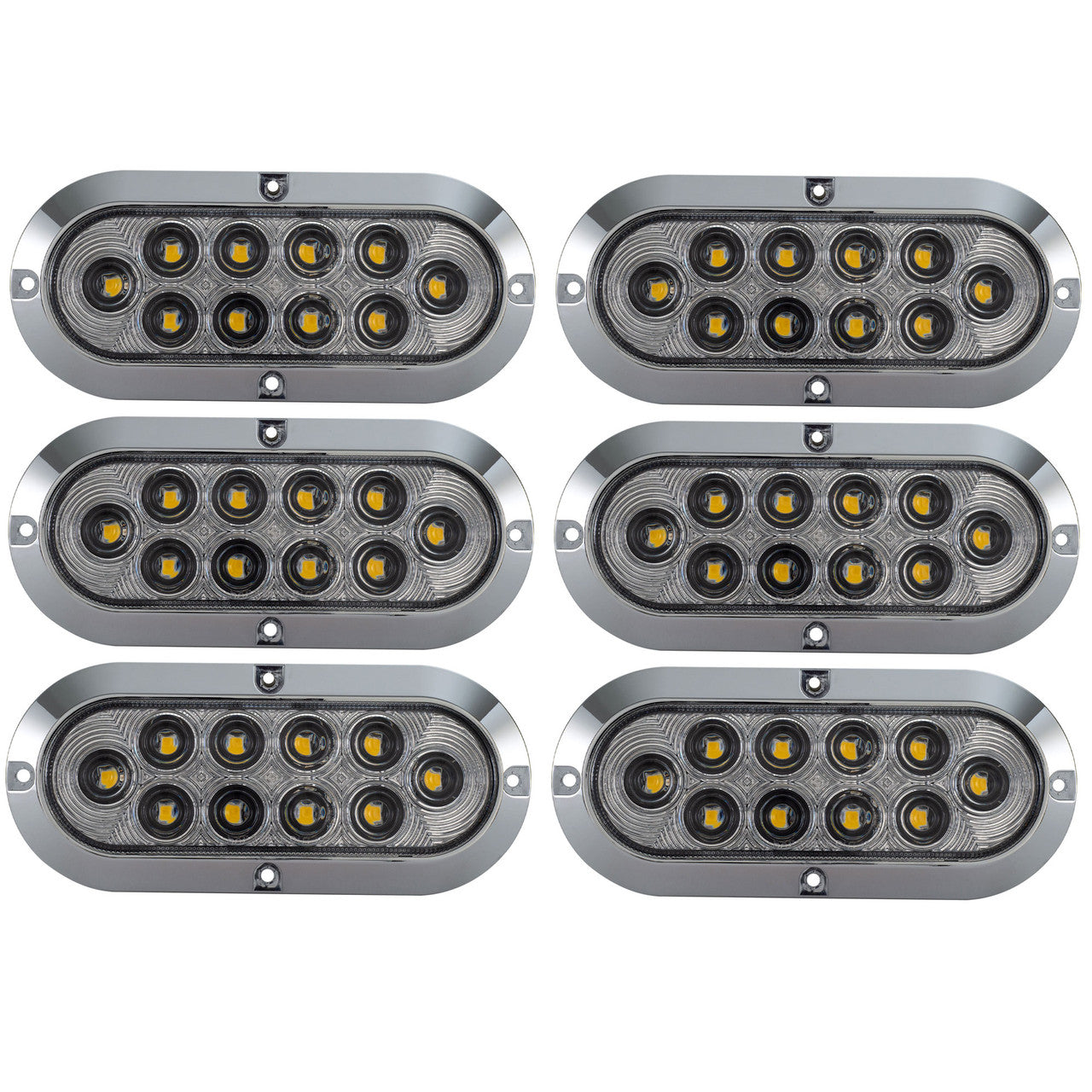 RV Surface Mount Lights | 6" Oval LEDs | Exterior Lighting Improves Visibility & Safety
