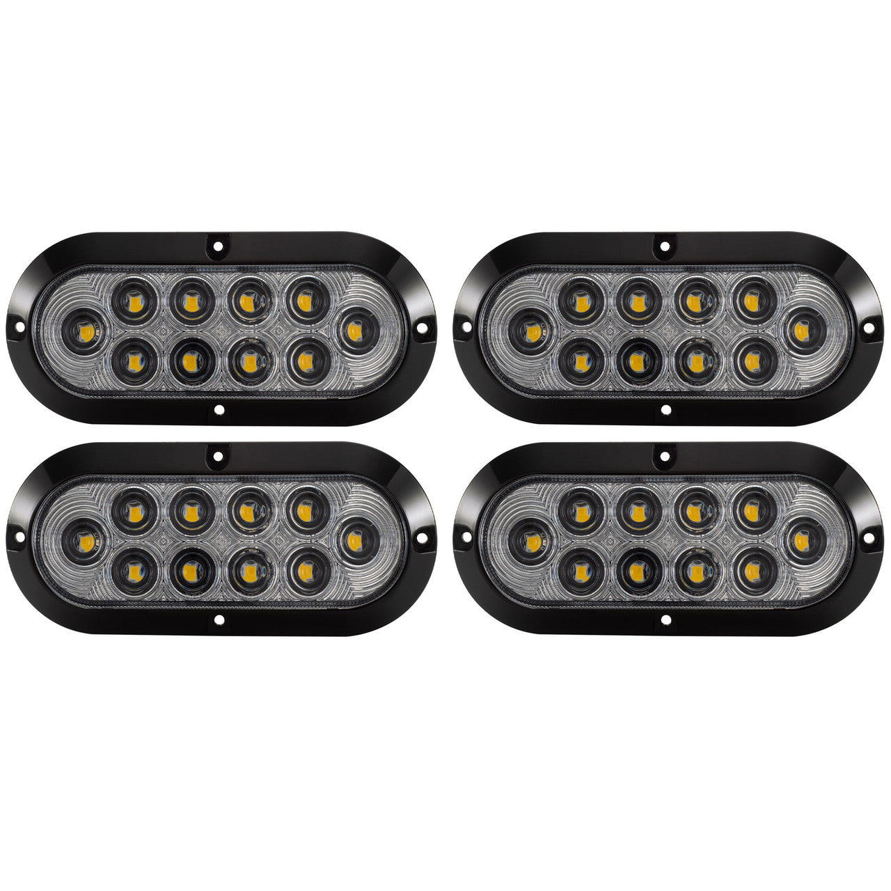 RV Surface Mount Lights | 6" Oval LEDs | Exterior Lighting Improves Visibility & Safety