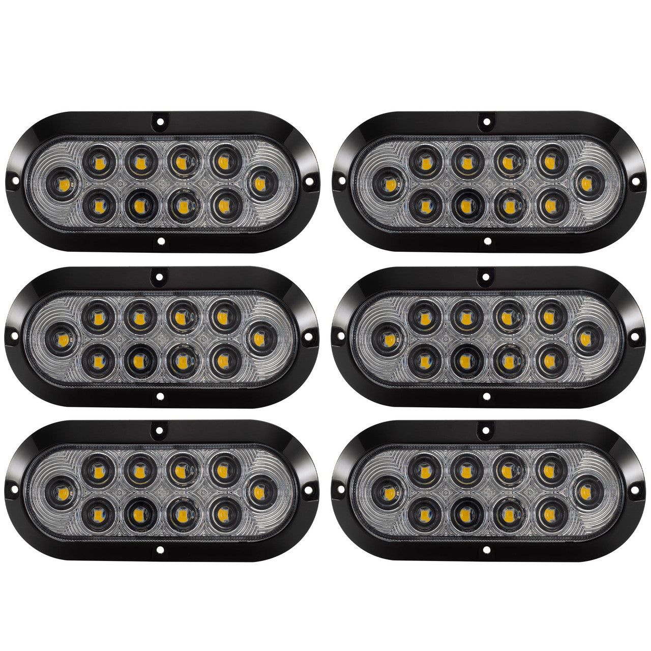 RV Surface Mount Lights | 6" Oval LEDs | Exterior Lighting Improves Visibility & Safety
