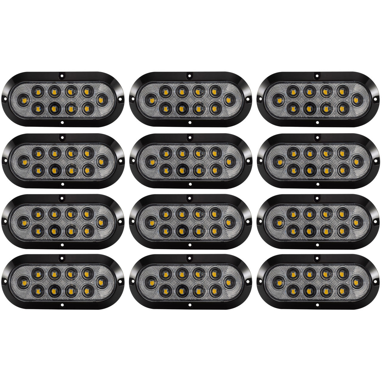RV Surface Mount Lights | 6" Oval LEDs | Exterior Lighting Improves Visibility & Safety