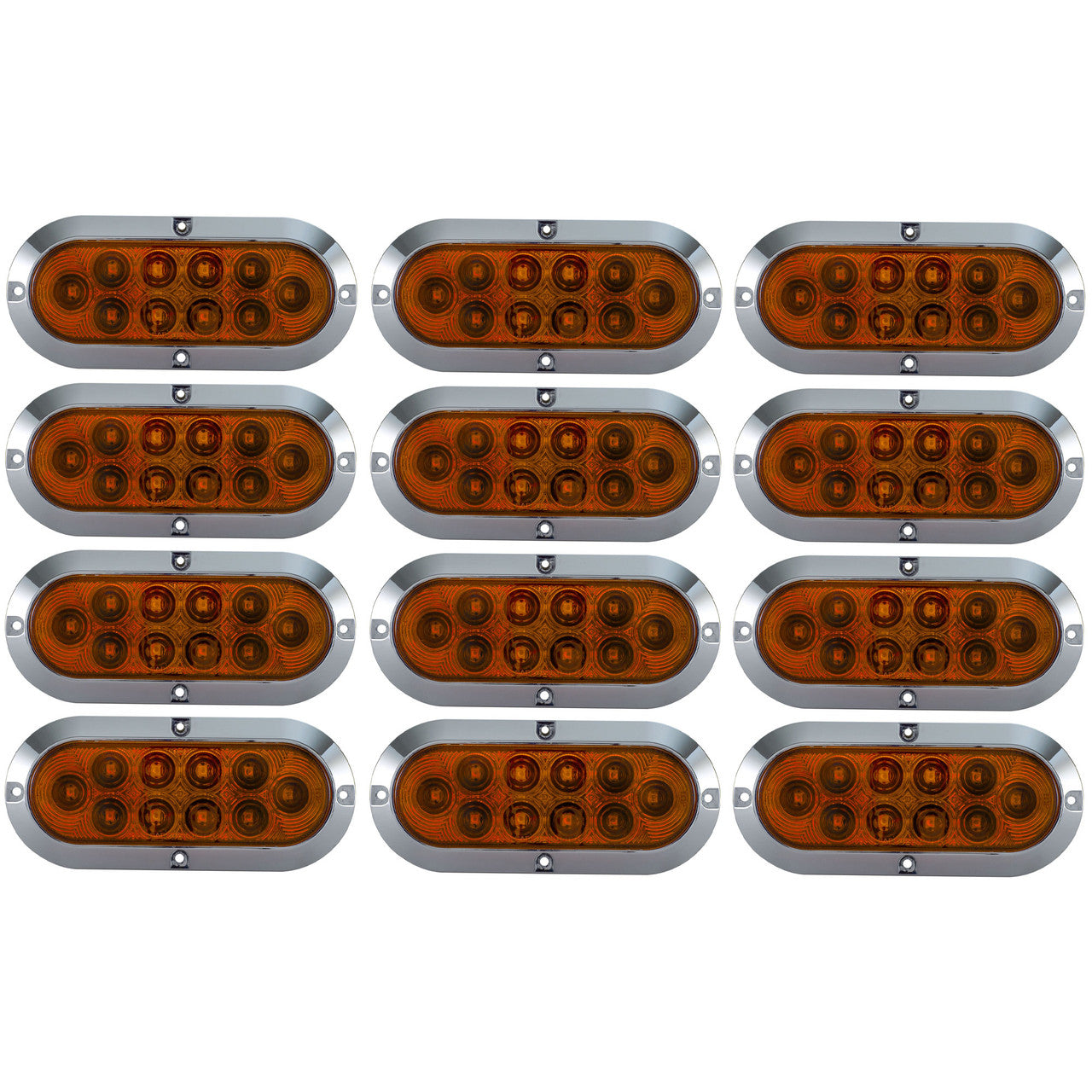 RV Surface Mount Lights | 6" Oval LEDs | Exterior Lighting Improves Visibility & Safety