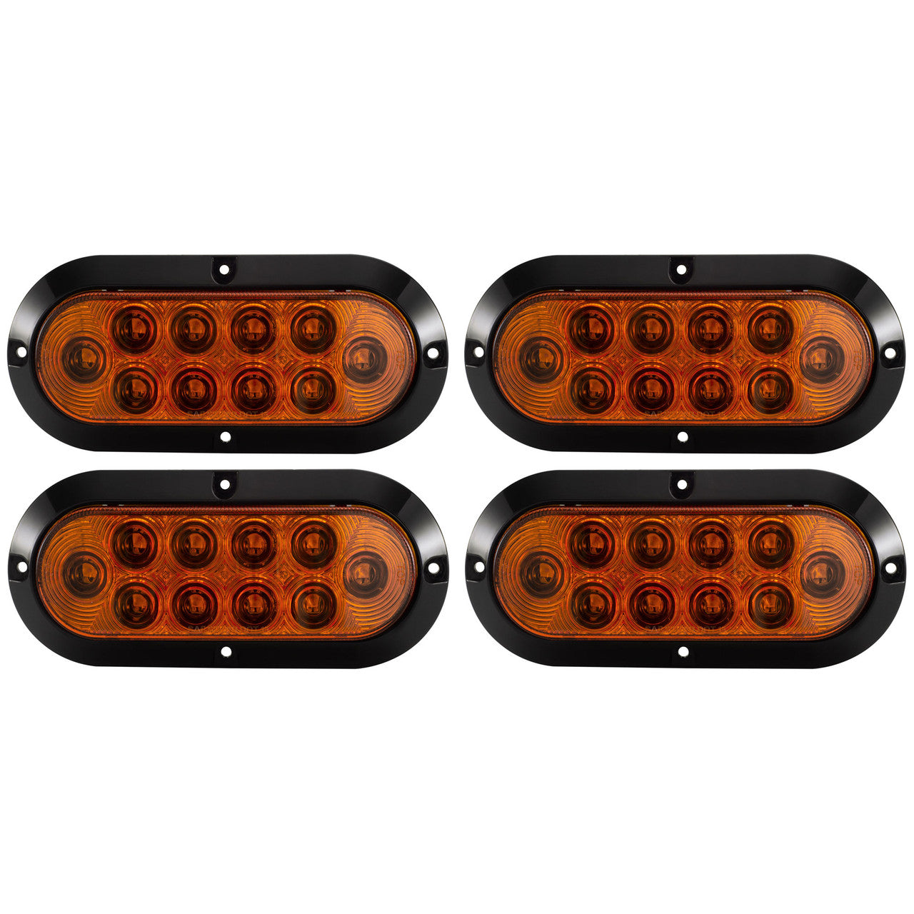 RV Surface Mount Lights | 6" Oval LEDs | Exterior Lighting Improves Visibility & Safety