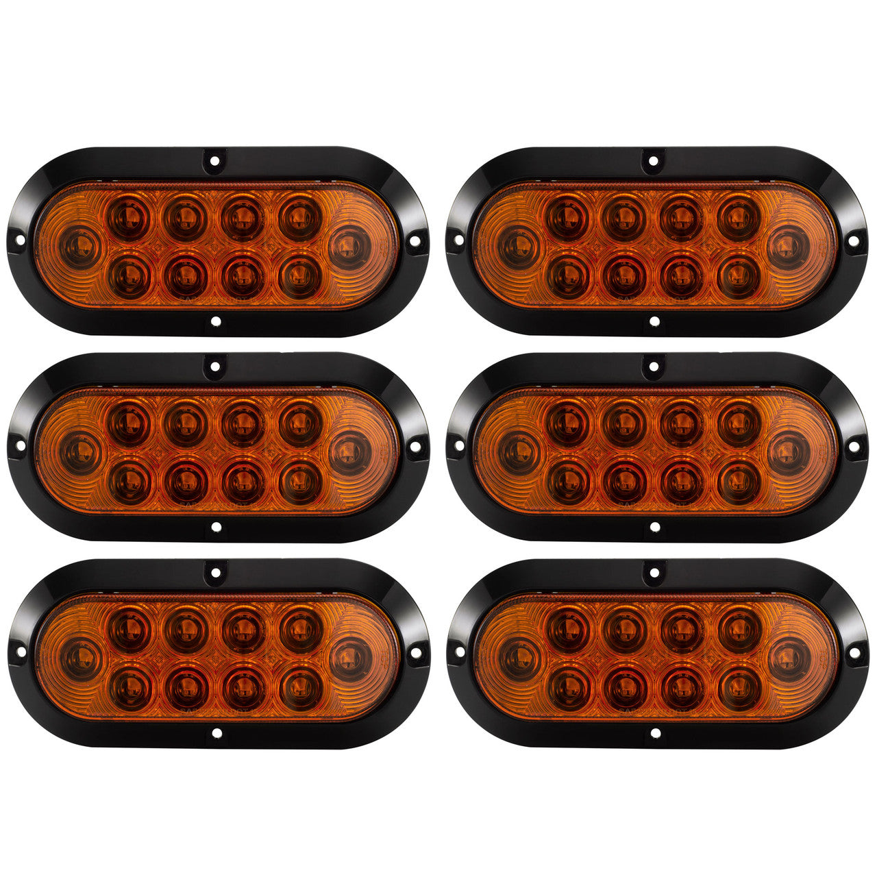 RV Surface Mount Lights | 6" Oval LEDs | Exterior Lighting Improves Visibility & Safety