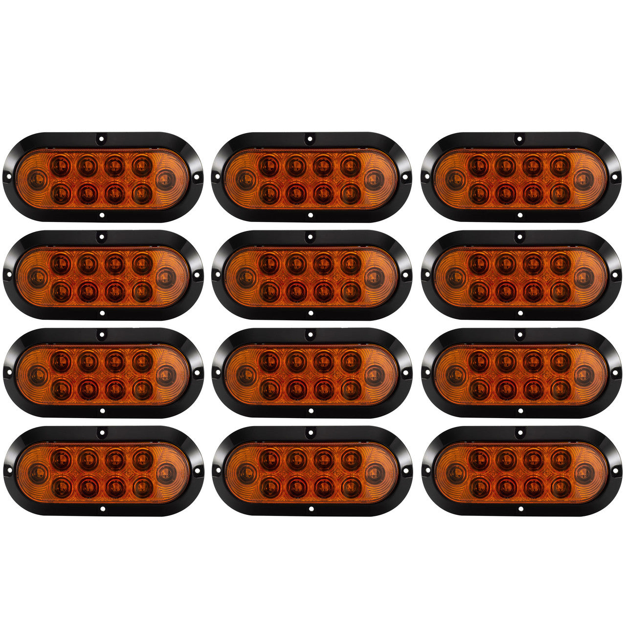 RV Surface Mount Lights | 6" Oval LEDs | Exterior Lighting Improves Visibility & Safety
