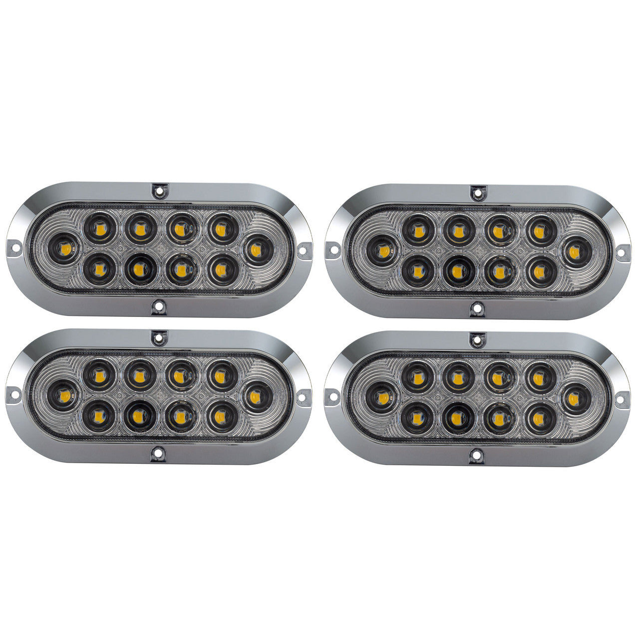 RV Surface Mount Lights | 6" Oval LEDs | Exterior Lighting Improves Visibility & Safety