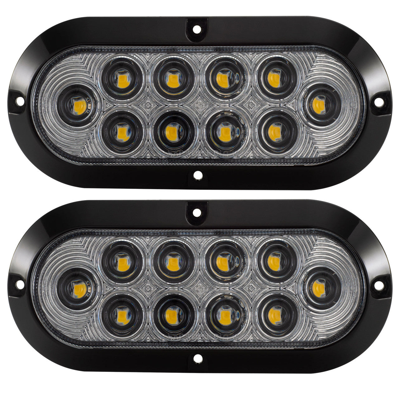 RV Surface Mount Lights | 6" Oval LEDs | Exterior Lighting Improves Visibility & Safety