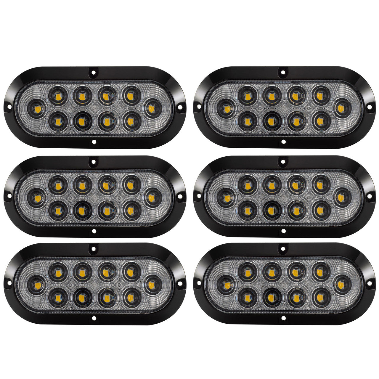 RV Surface Mount Lights | 6" Oval LEDs | Exterior Lighting Improves Visibility & Safety