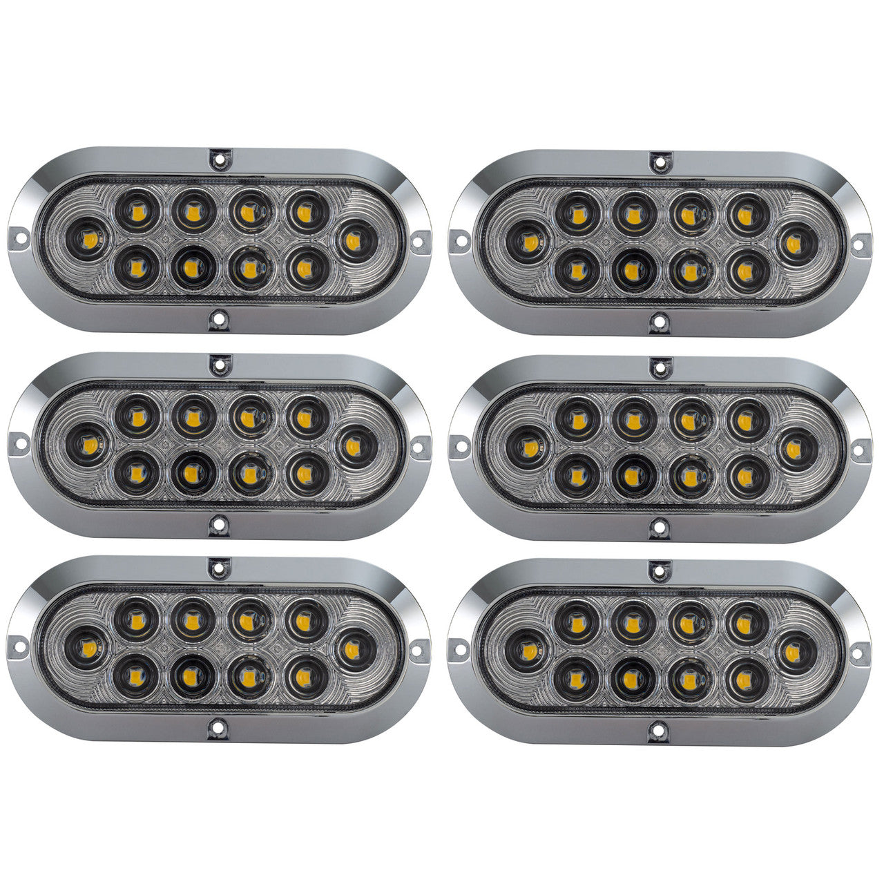 RV Surface Mount Lights | 6" Oval LEDs | Exterior Lighting Improves Visibility & Safety