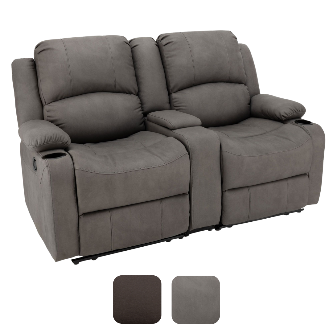 RV Wall Hugger Sofa 65" Manual Reclining Theater Seats