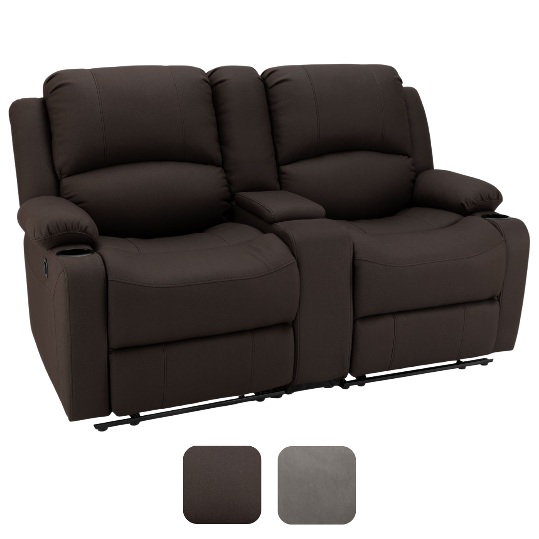 RV Wall Hugger Sofa 65" Powered Reclining Theater Seats