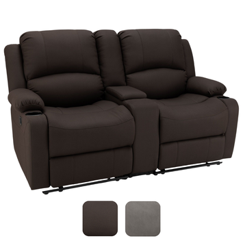 RV Wall Hugger Sofa 65" Powered Reclining Theater Seats