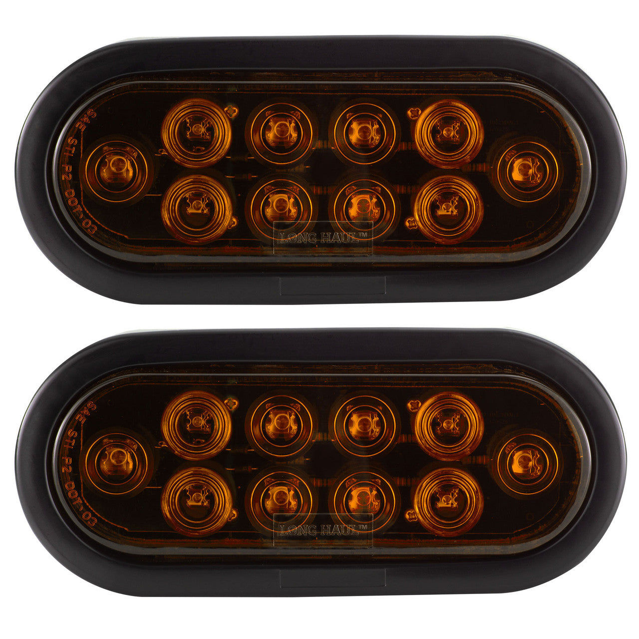 RV LED Tail Light | Oval 6" Sealed | Exterior Lighting | Rear Turning & Breaking Signal Light